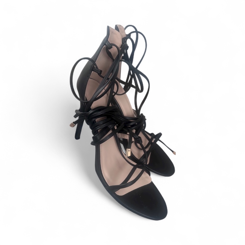 Richealnana Women's Black Party Prom Black US 12 shoes- Brand New